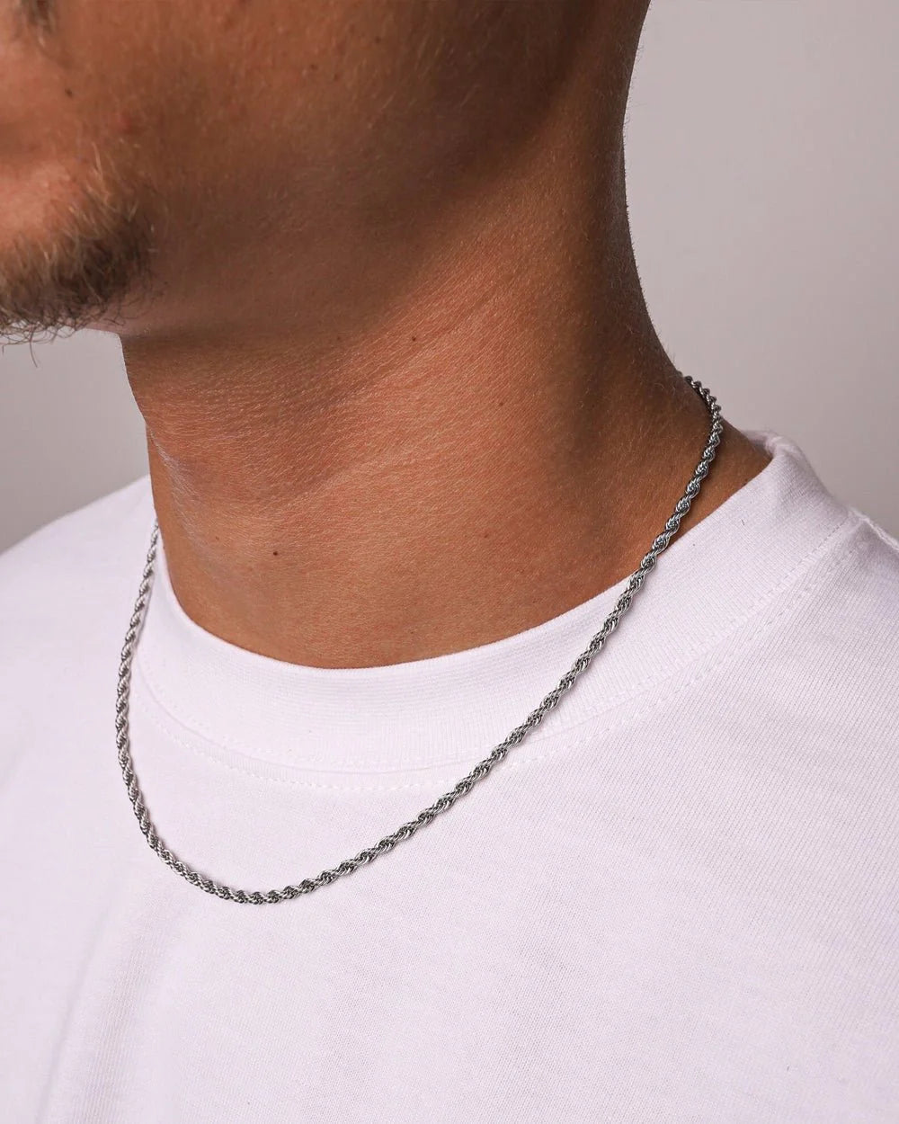 CLEAN ROPE CHAIN - 3MM SILVER