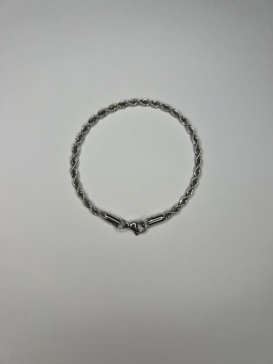 ROPE BRACELET - SILVER