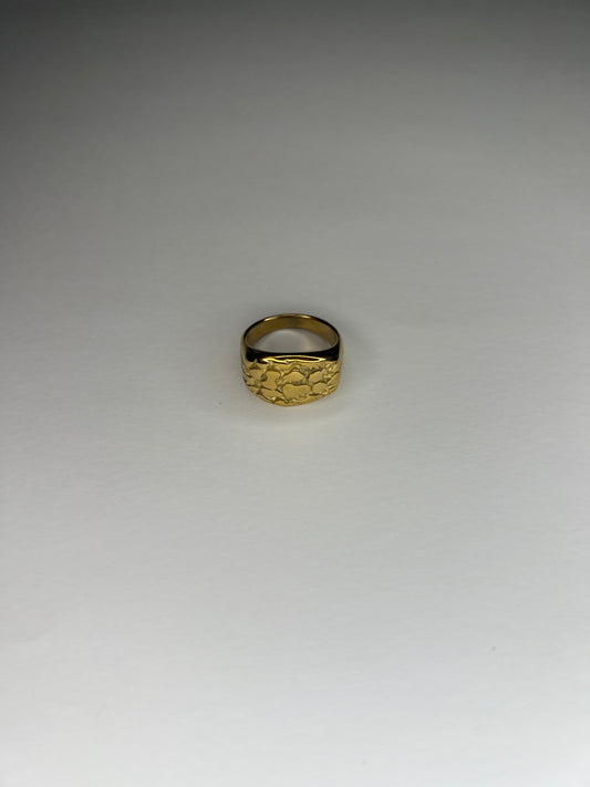 NUGGET RING - GOLD